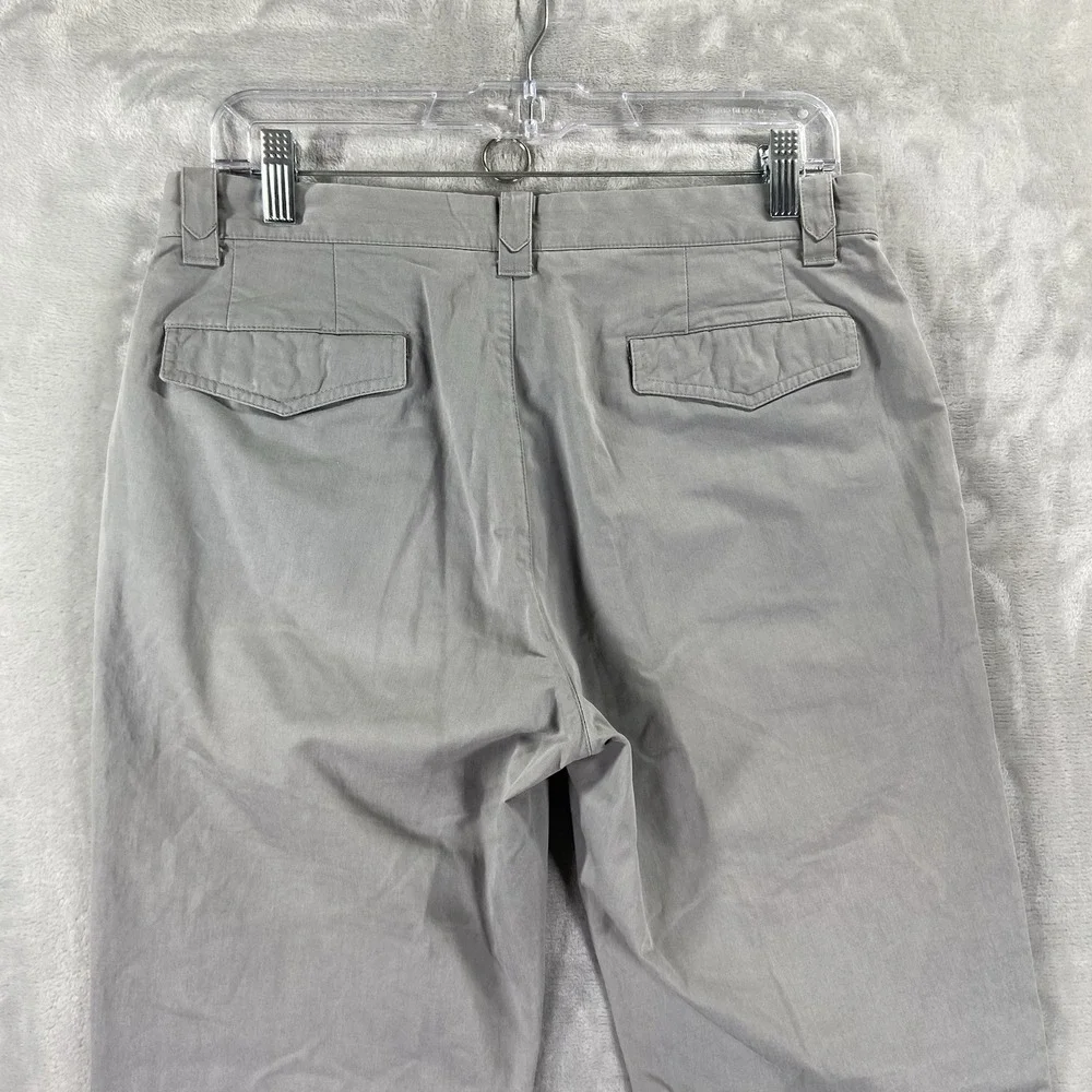 John Varvatos Pants Mens 30x30 Straight Fit Chino Flat Front Cotton Cupro Blend